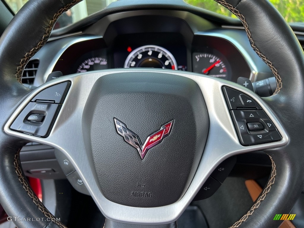 2014 Corvette Stingray Coupe Z51 - Crystal Red Tintcoat / Kalahari photo #19