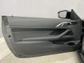 2023 BMW 4 Series Black Interior Door Panel Photo