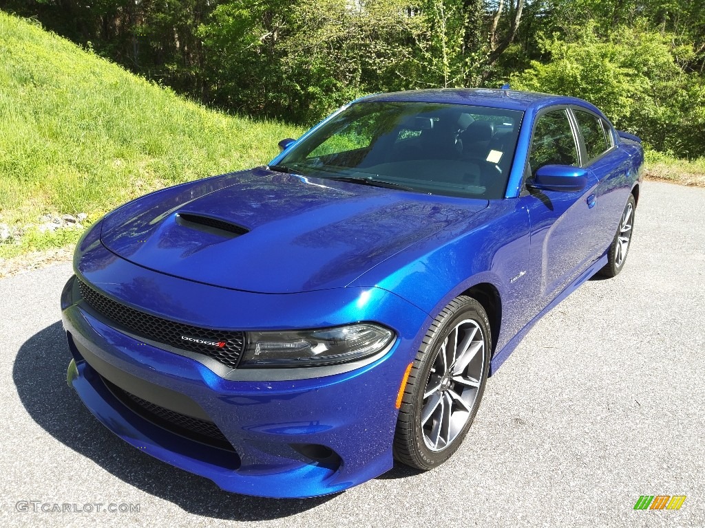 2020 Charger R/T - IndiGo Blue / Black photo #2