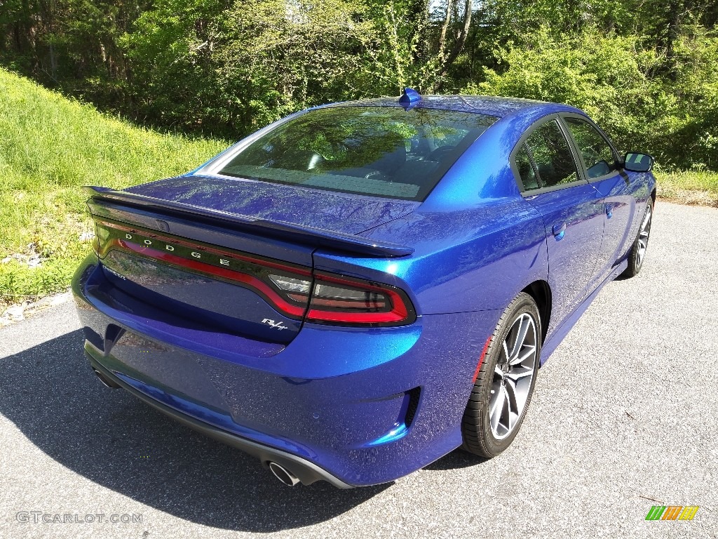 2020 Charger R/T - IndiGo Blue / Black photo #6