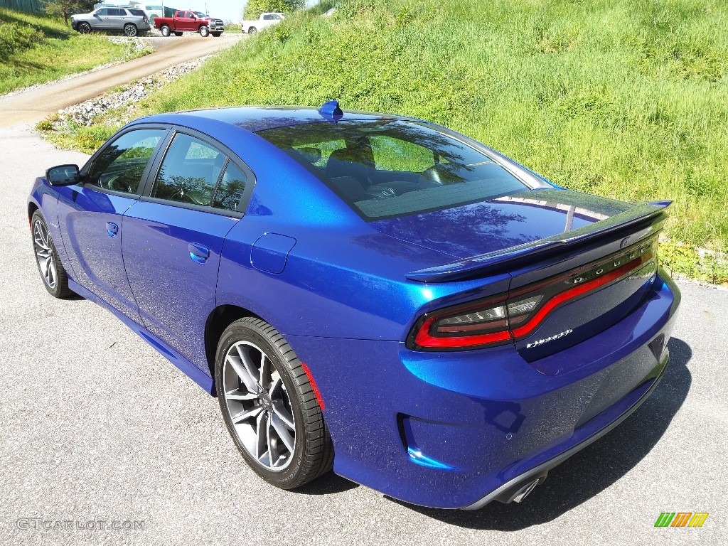 2020 Charger R/T - IndiGo Blue / Black photo #8