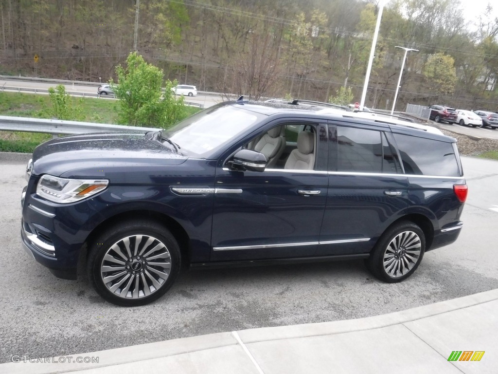 Rhapsody Blue 2019 Lincoln Navigator Reserve 4x4 Exterior Photo #145975628