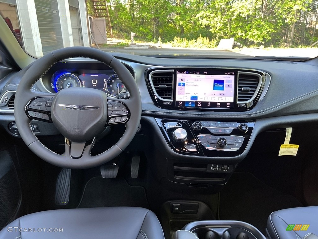 2023 Chrysler Pacifica Touring L AWD Black Dashboard Photo #145975823