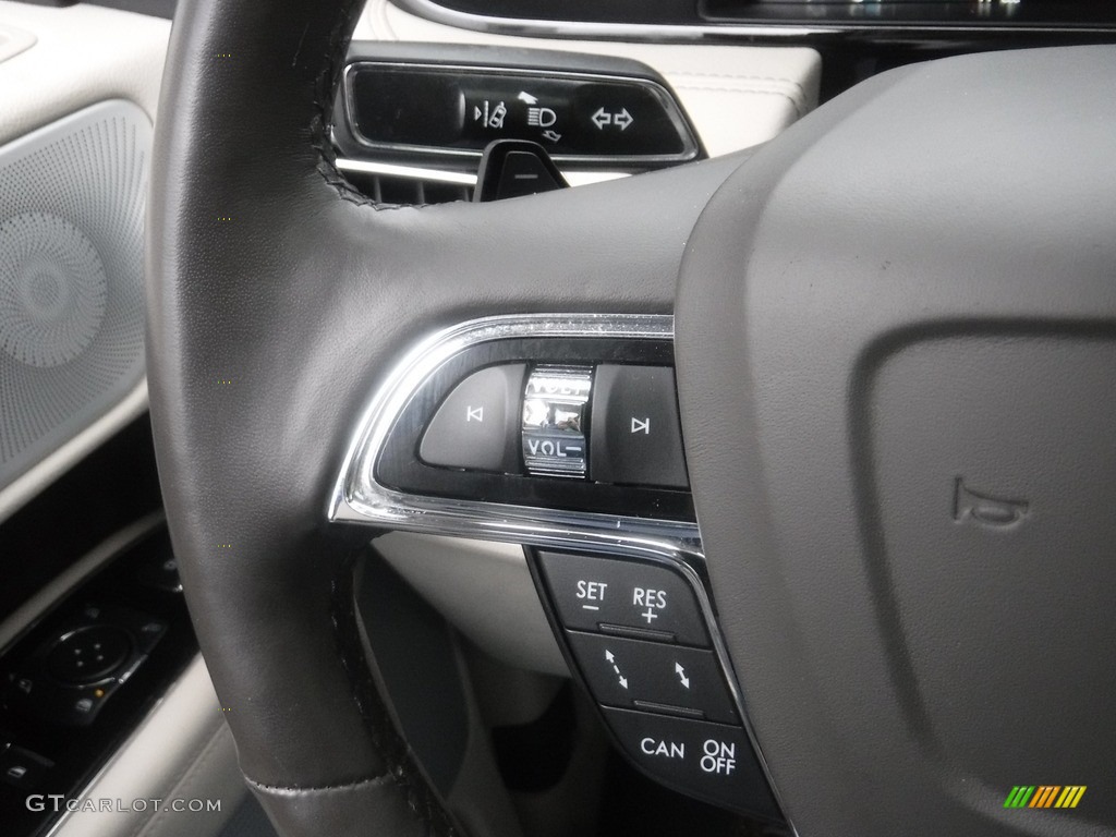 2019 Lincoln Navigator Reserve 4x4 Cappuccino Steering Wheel Photo #145975829