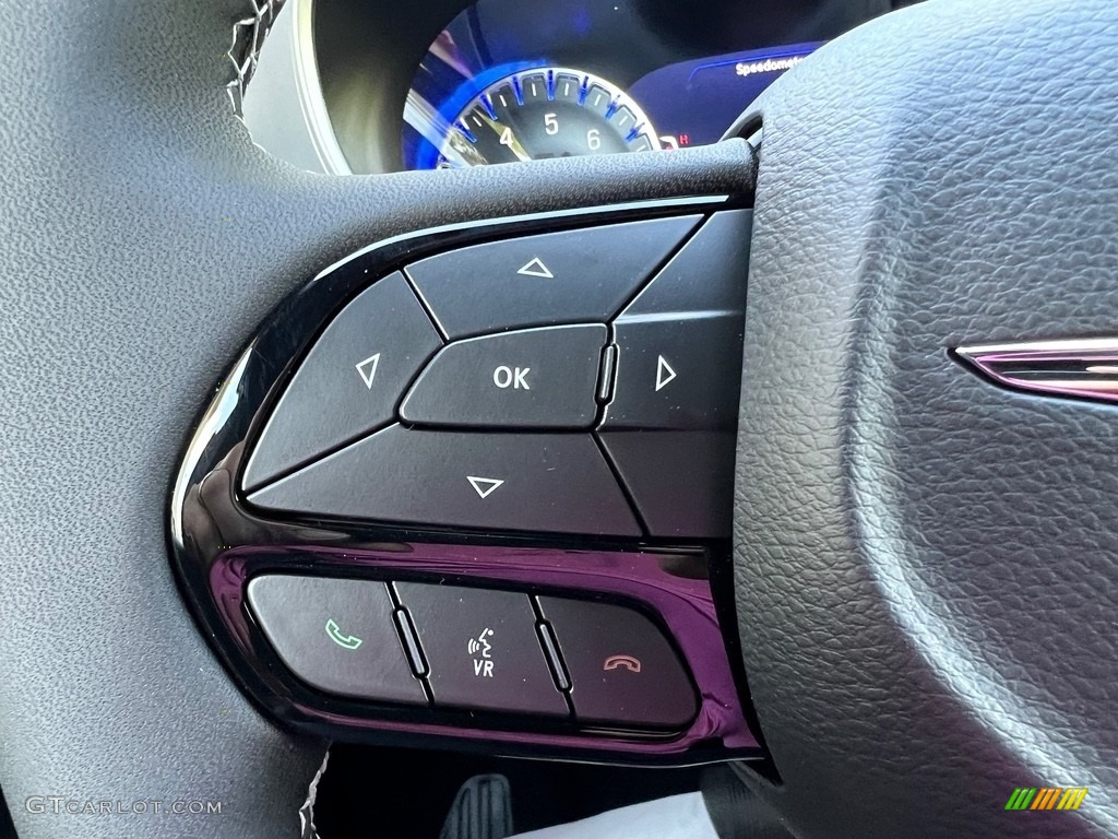 2023 Chrysler Pacifica Touring L AWD Black Steering Wheel Photo #145975841