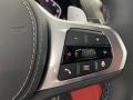 2023 BMW 8 Series Fiona Red/Black Interior Steering Wheel Photo