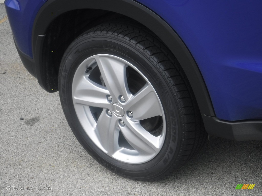2020 HR-V EX AWD - Aegean Blue Metallic / Black photo #4