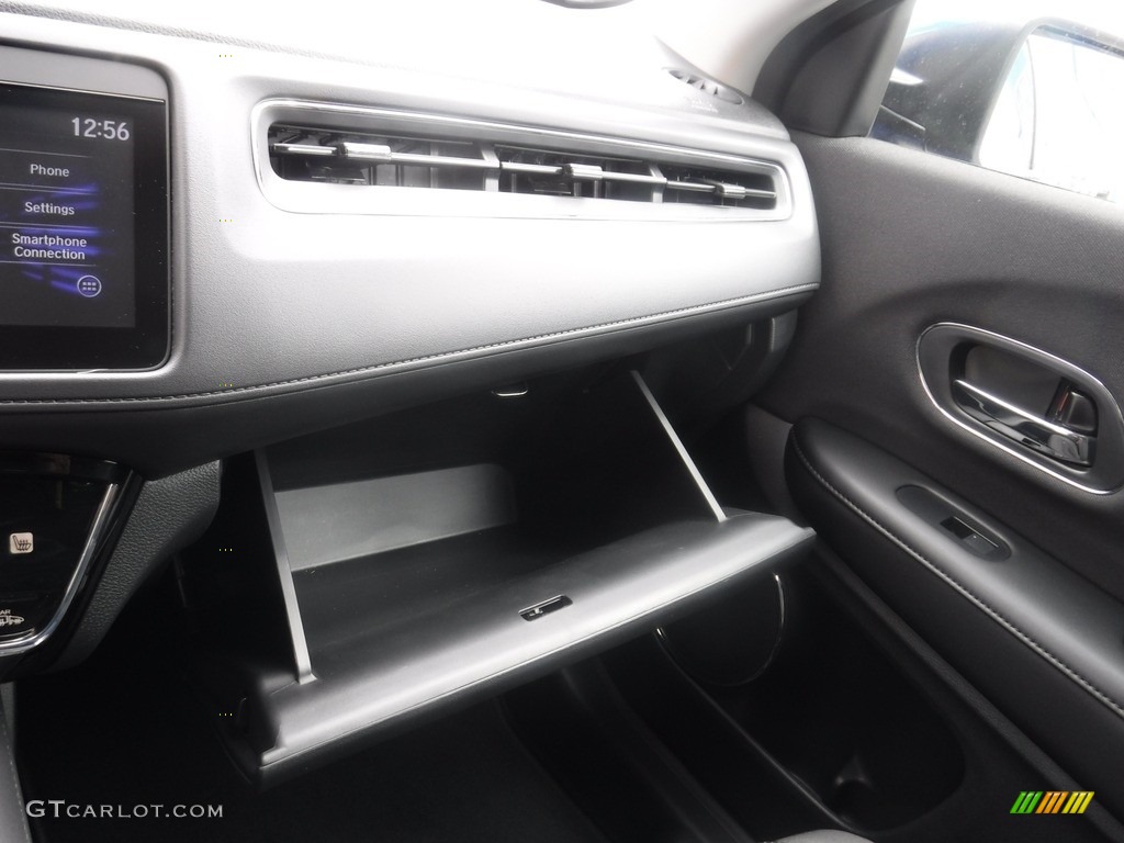 2020 HR-V EX AWD - Aegean Blue Metallic / Black photo #23