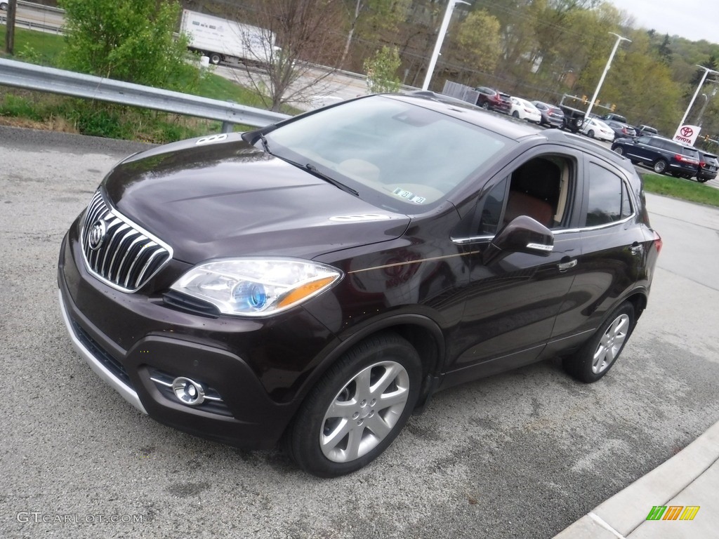 2015 Encore Premium - Deep Espresso Brown Metallic / Saddle photo #14