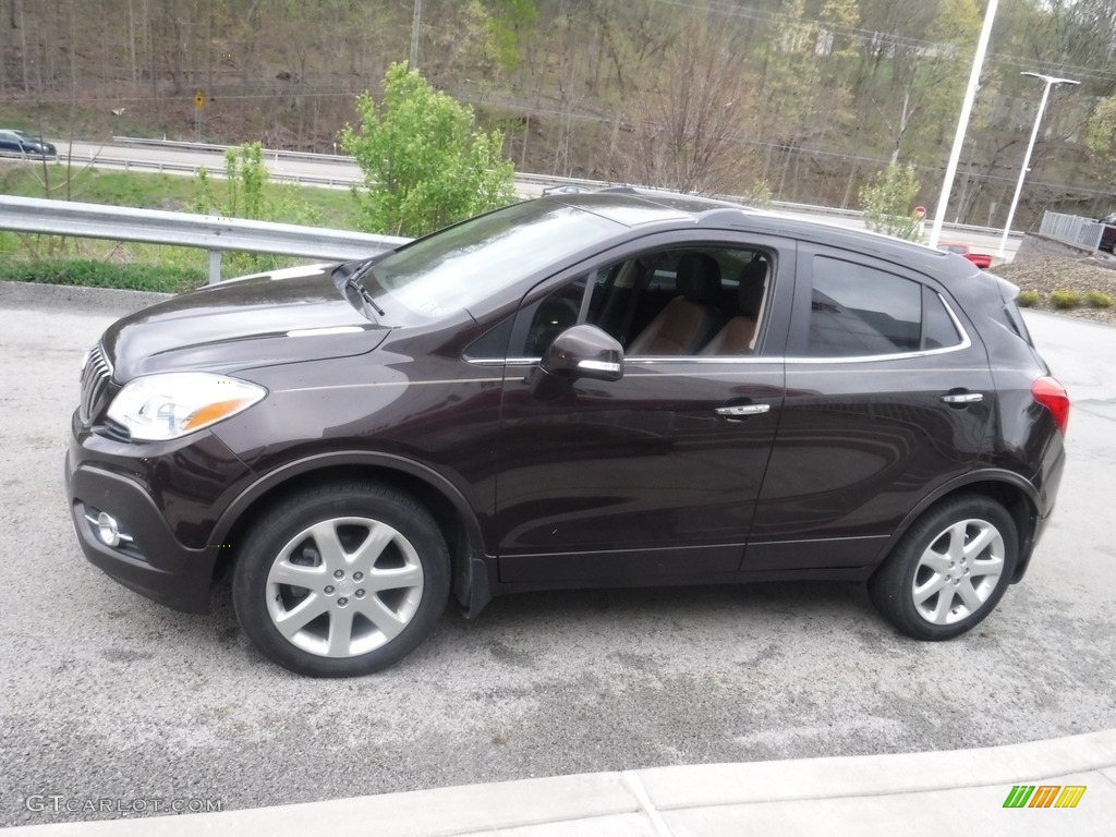 2015 Encore Premium - Deep Espresso Brown Metallic / Saddle photo #15
