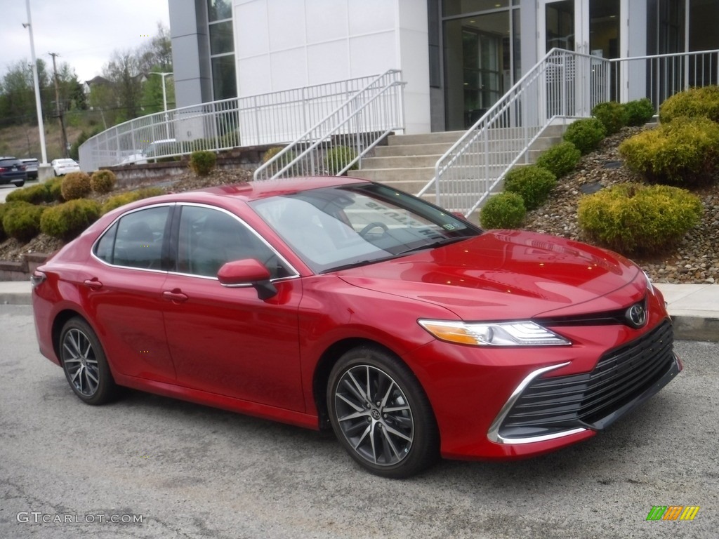 2023 Camry XLE - Supersonic Red / Ash photo #1