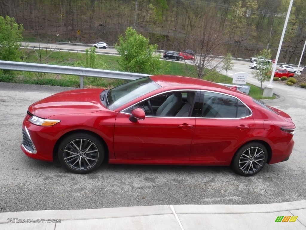 2023 Camry XLE - Supersonic Red / Ash photo #14