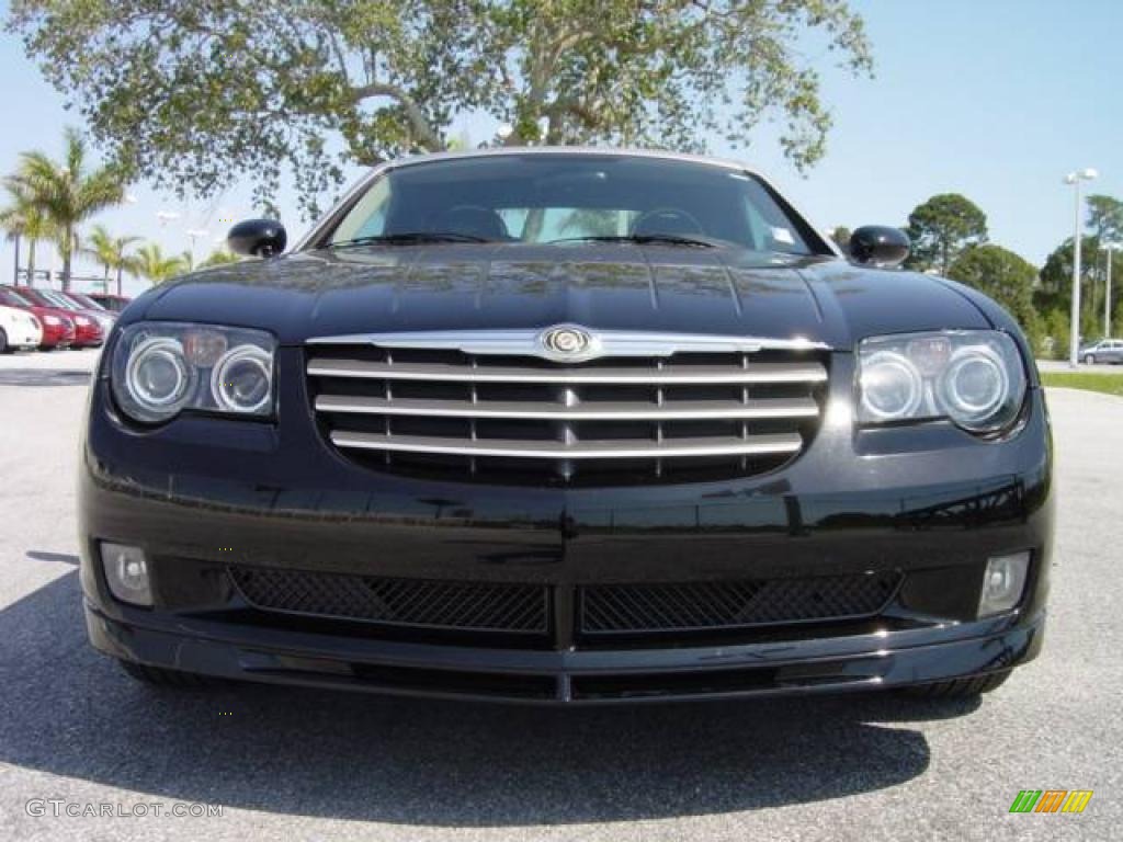 2005 Crossfire SRT-6 Roadster - Black / Dark Slate Grey photo #9