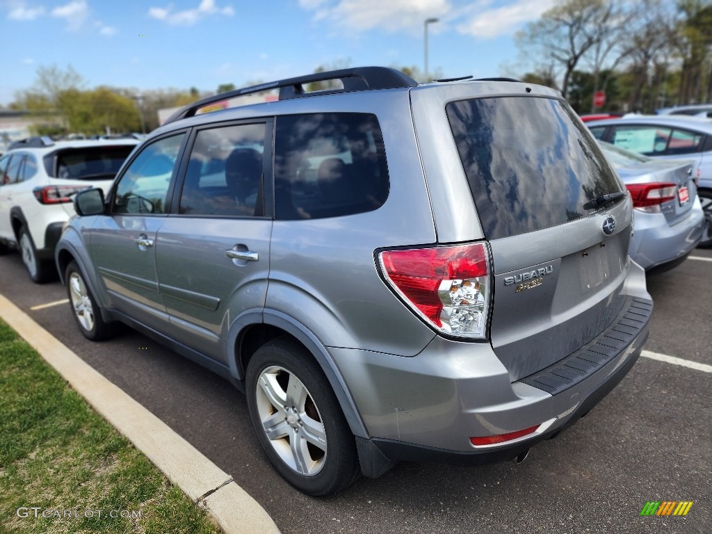 2009 Forester 2.5 X Limited - Steel Silver Metallic / Platinum photo #6