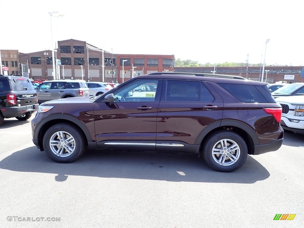 Jewel Red Metallic 2023 Ford Explorer XLT Exterior Photo #145977579