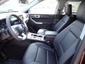 2023 Ford Explorer Ebony Interior Front Seat Photo
