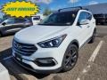 Pearl White 2017 Hyundai Santa Fe Sport 2.0T Ulitimate AWD