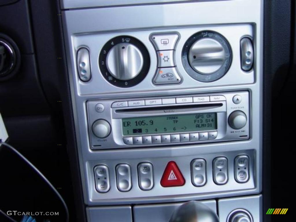 2005 Chrysler Crossfire SRT-6 Roadster Controls Photo #14597818