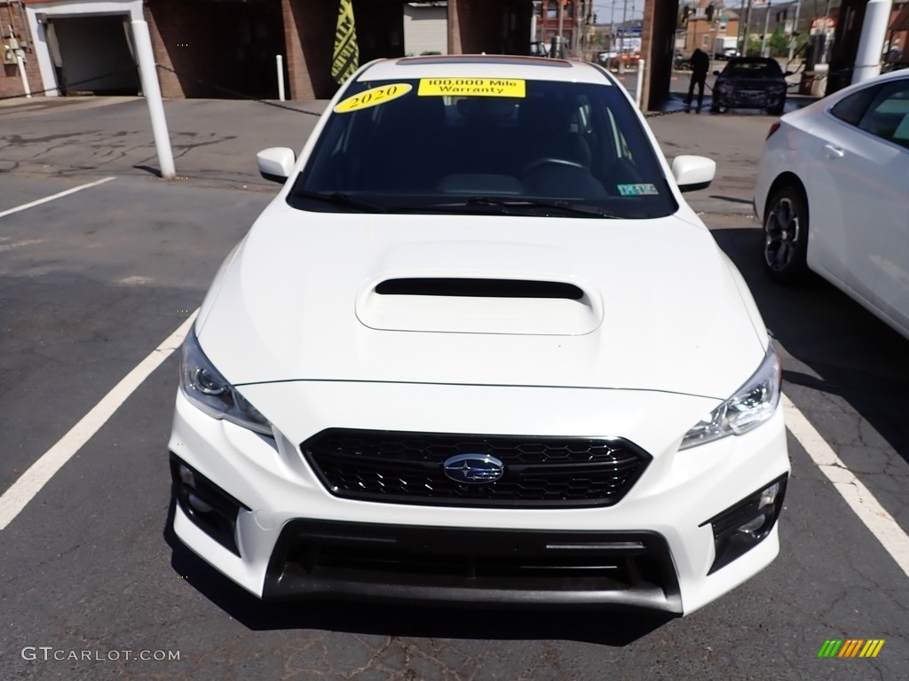 2020 WRX Premium - Crystal White Pearl / Carbon Black photo #3