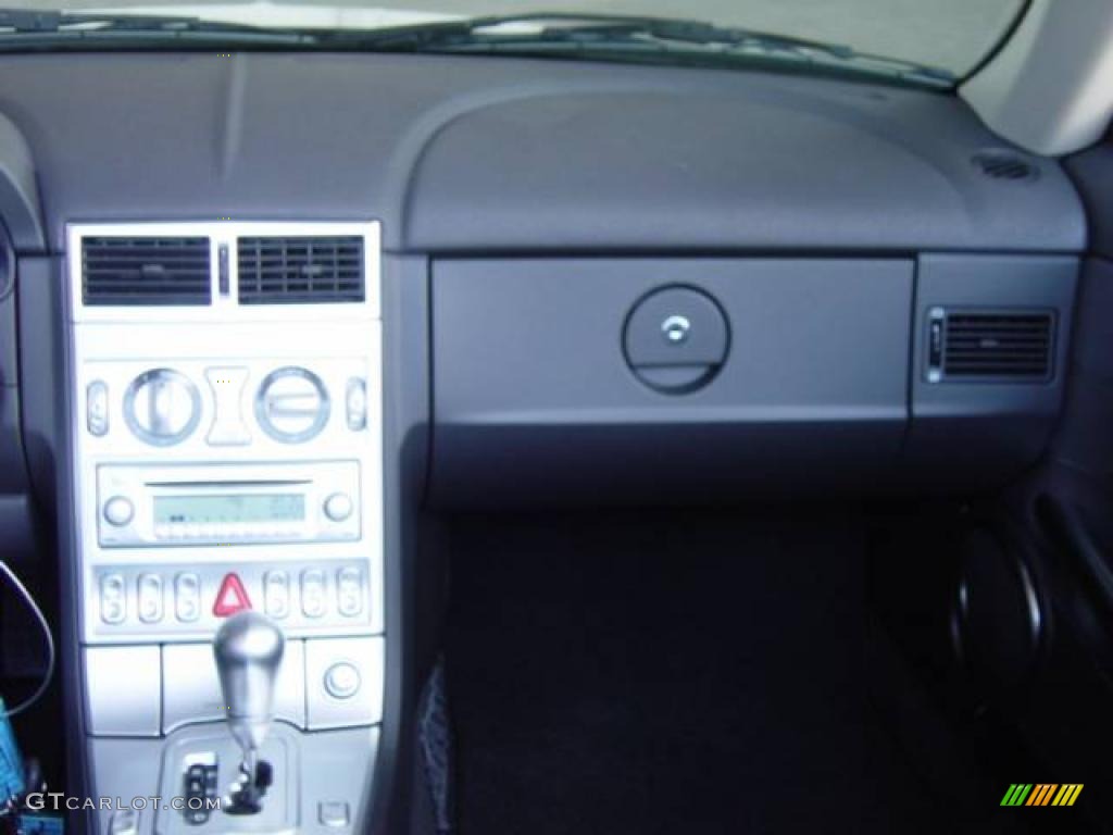 2005 Crossfire SRT-6 Roadster - Black / Dark Slate Grey photo #16