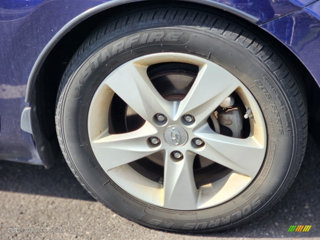 2013 Elantra GLS - Indigo Night / Gray photo #8