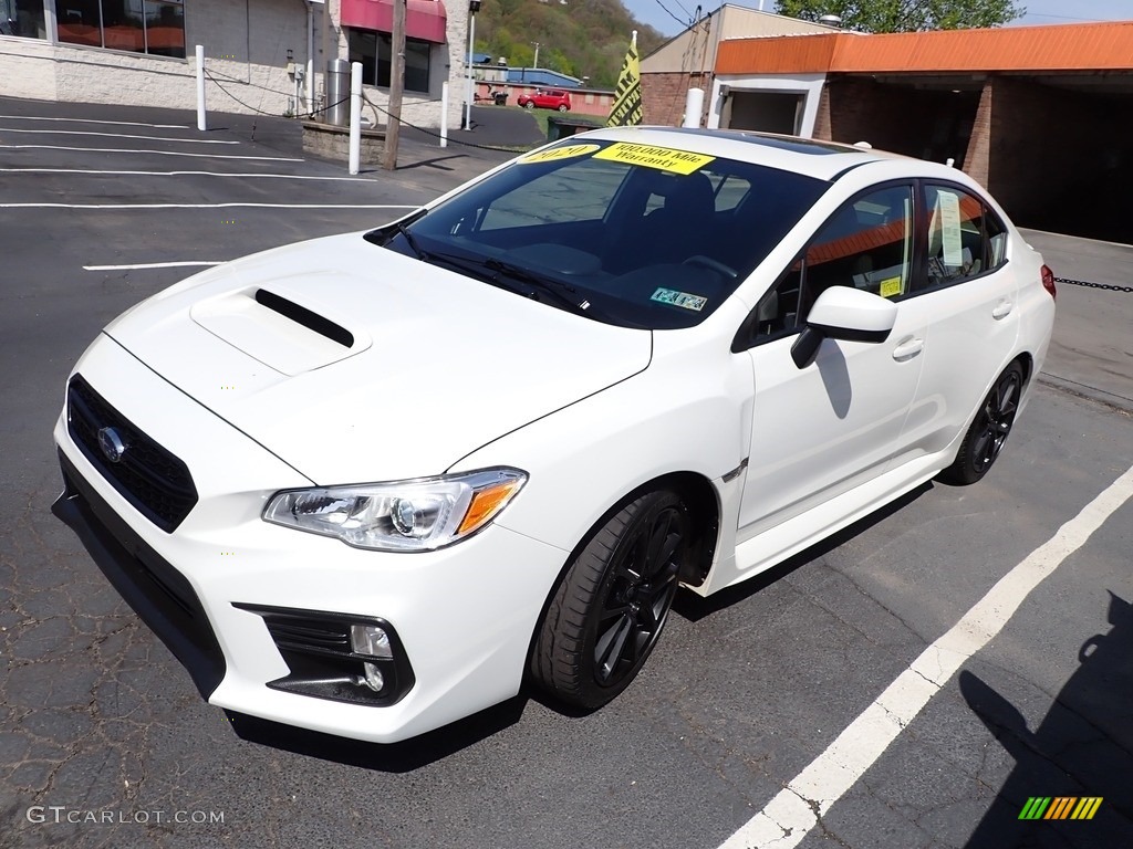 2020 WRX Premium - Crystal White Pearl / Carbon Black photo #4