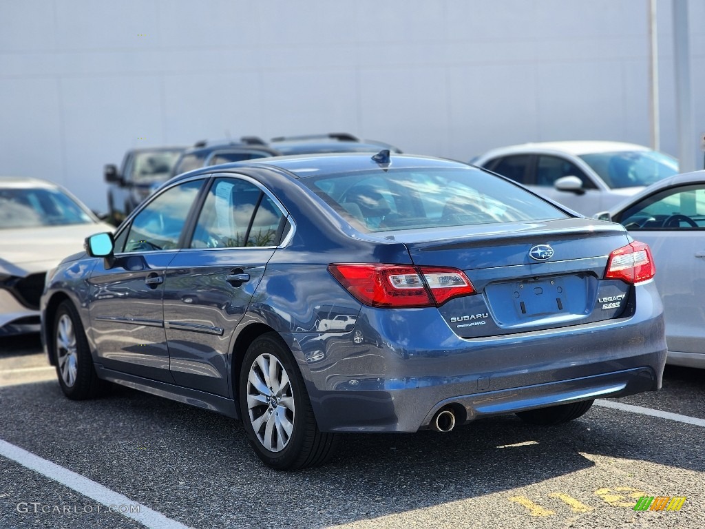 2017 Legacy 2.5i Premium - Twilight Blue Metallic / Slate Black photo #6
