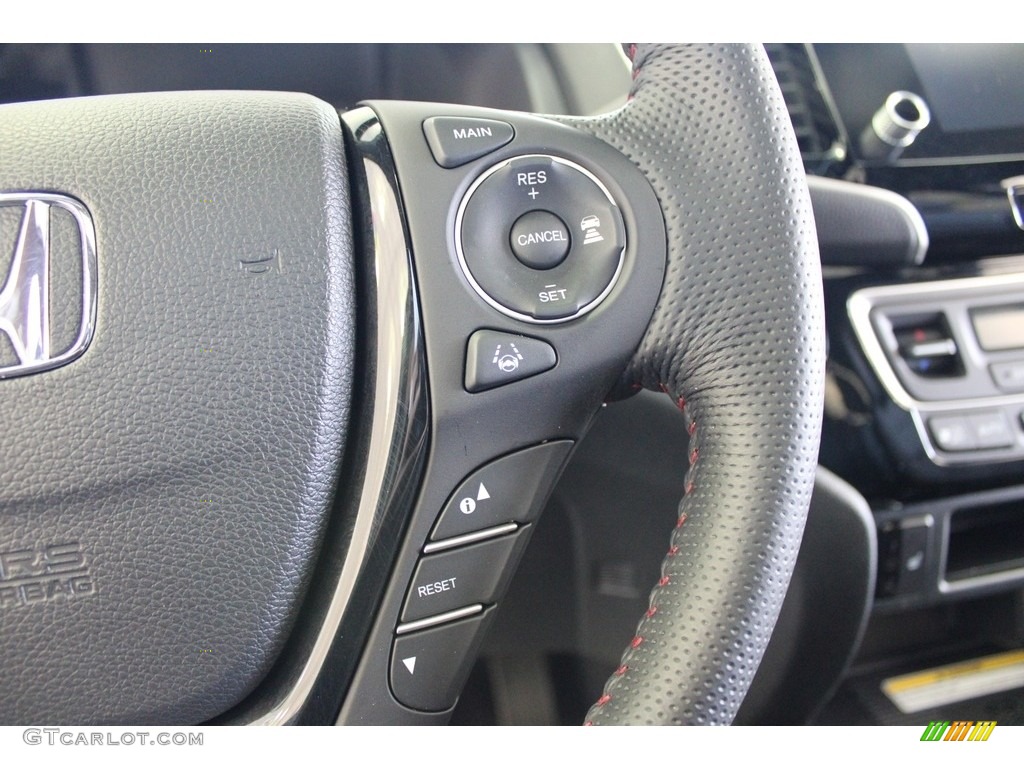 2022 Honda Ridgeline Black Edition AWD Steering Wheel Photos