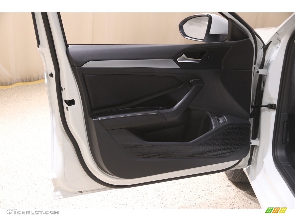 2022 Volkswagen Jetta SE Titan Black Door Panel Photo #145978554