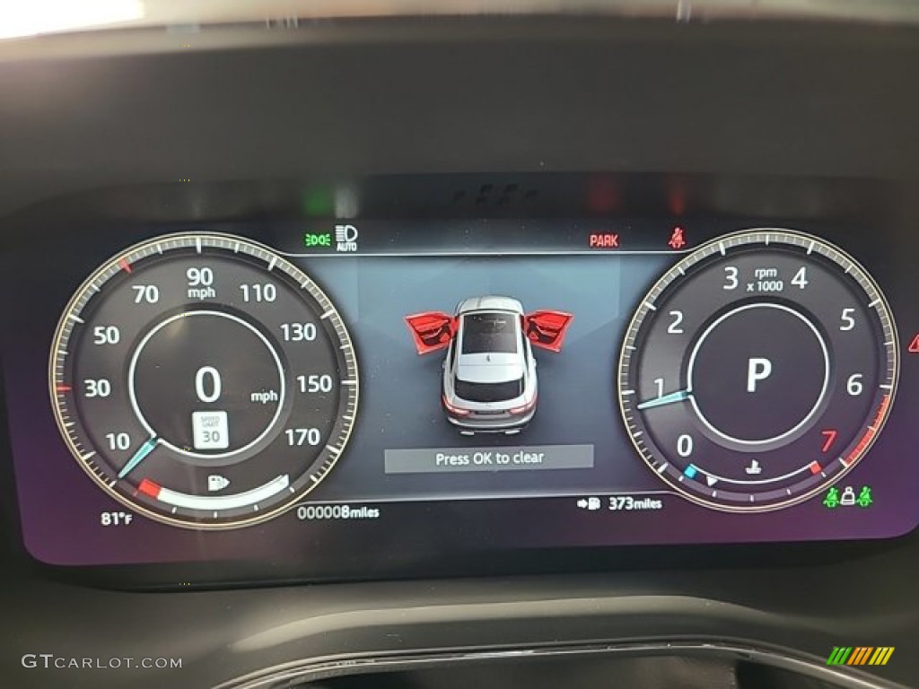 2023 Jaguar F-PACE P250 S Gauges Photo #145978593