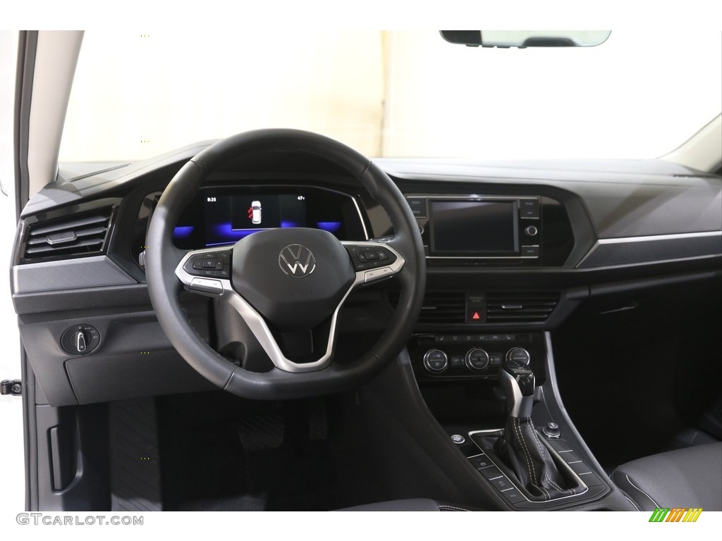 2022 Volkswagen Jetta SE Titan Black Dashboard Photo #145978599