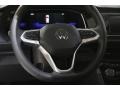 Titan Black 2022 Volkswagen Jetta SE Steering Wheel