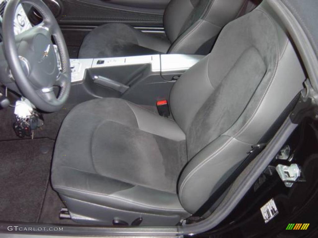 2005 Crossfire SRT-6 Roadster - Black / Dark Slate Grey photo #18