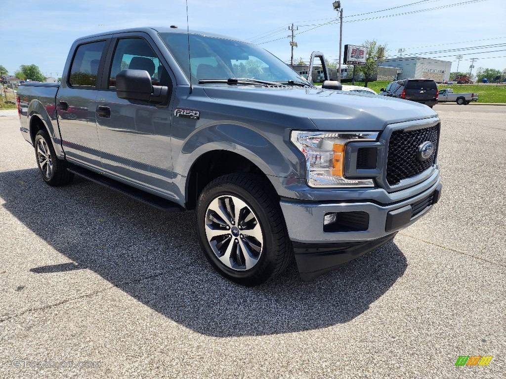 2019 F150 XL SuperCrew - Abyss Gray / Earth Gray photo #24