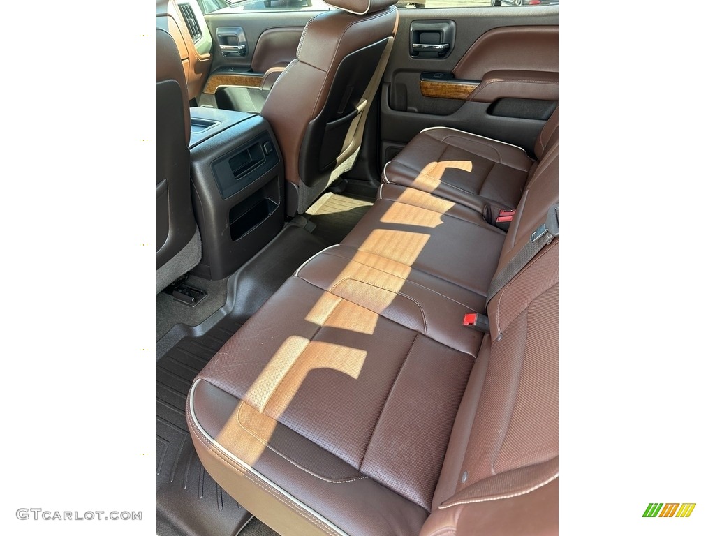 2015 Chevrolet Silverado 2500HD High Country Crew Cab 4x4 Rear Seat Photo #145978890