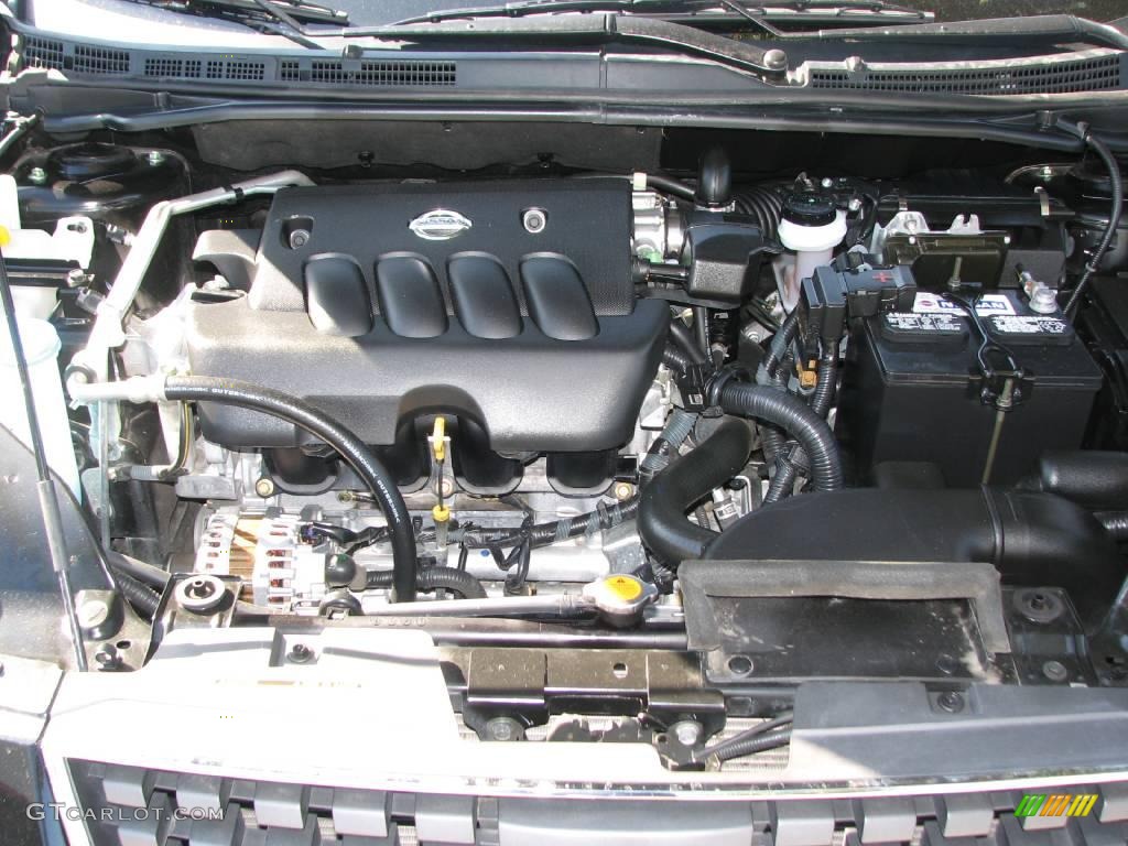 2007 Sentra 2.0 - Super Black / Beige photo #12