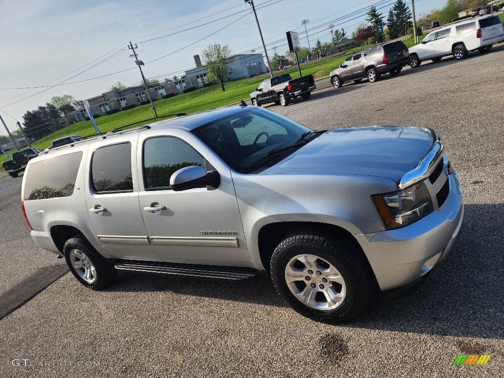 2012 Suburban LT 4x4 - Silver Ice Metallic / Ebony photo #5