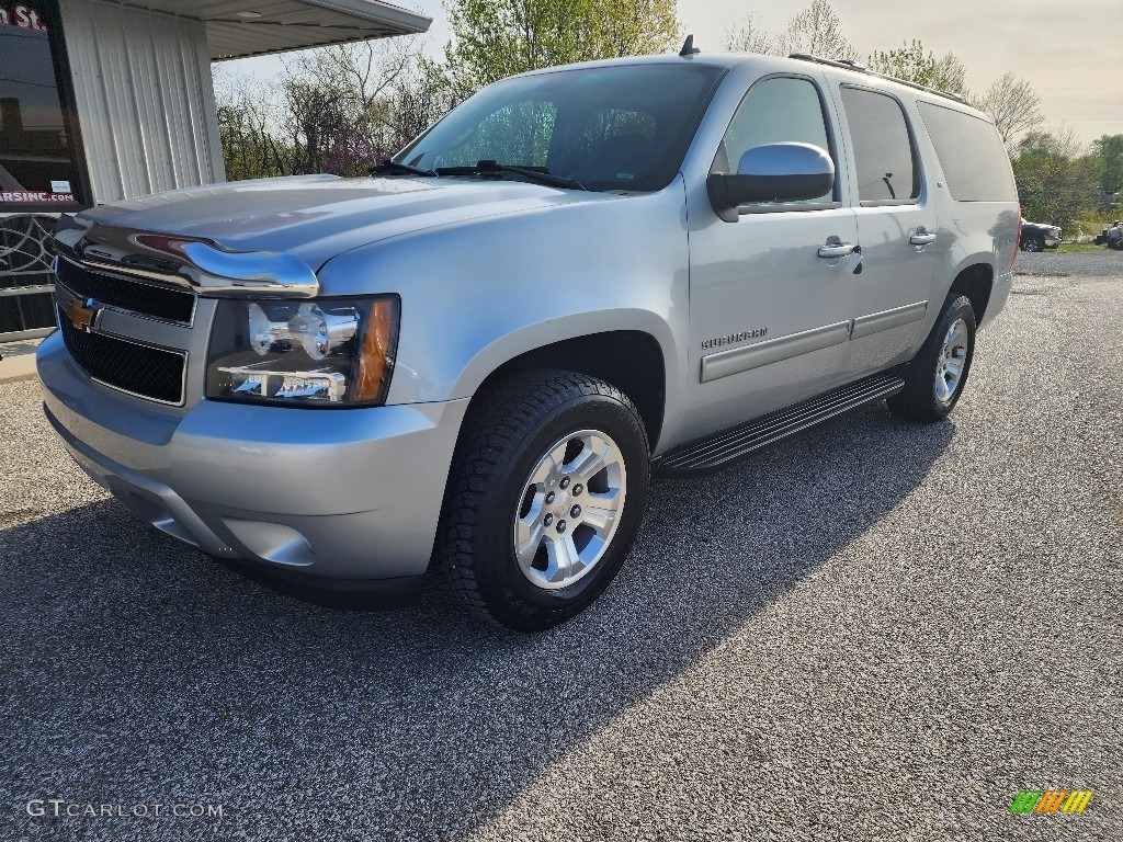 2012 Suburban LT 4x4 - Silver Ice Metallic / Ebony photo #7