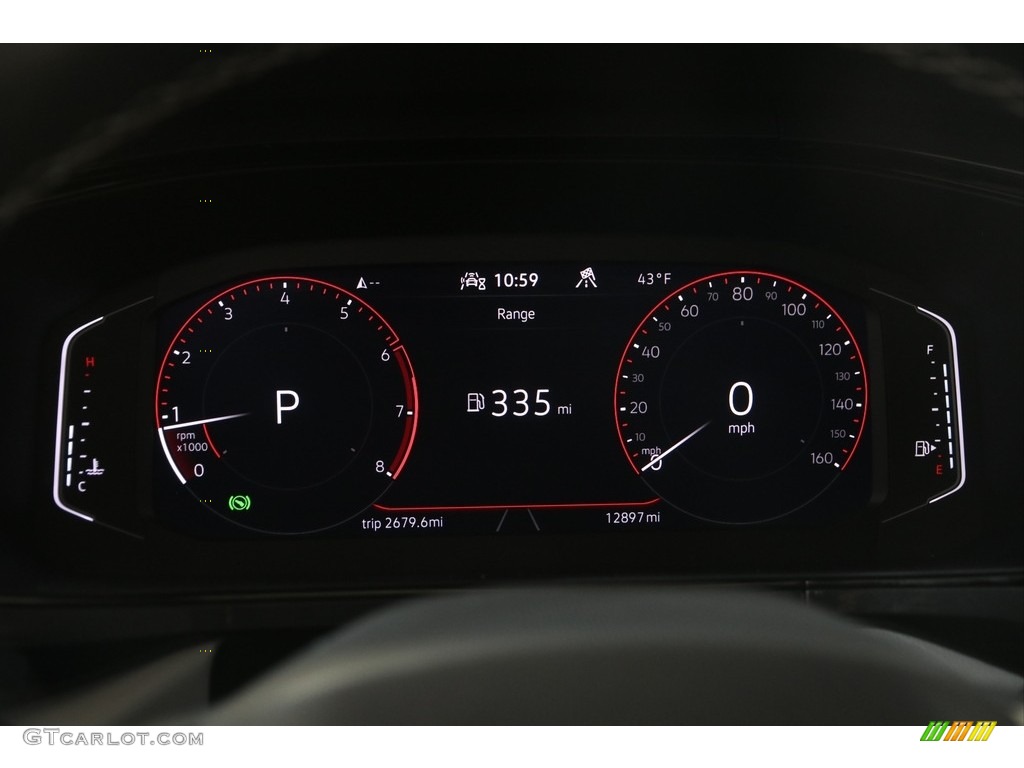 2022 Volkswagen Taos SEL 4Motion Gauges Photos