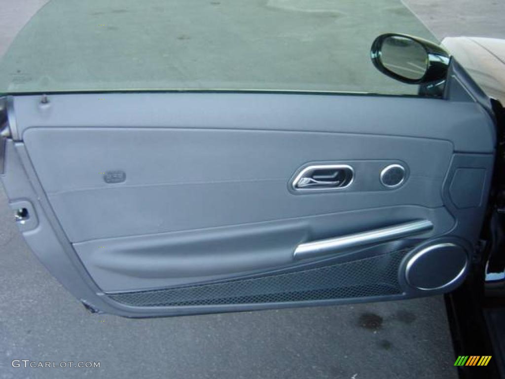 2005 Chrysler Crossfire SRT-6 Roadster Dark Slate Grey Door Panel Photo #14597918