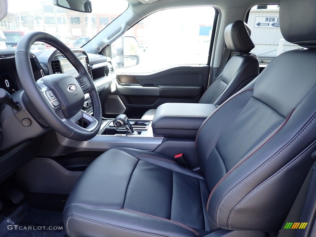 2023 Ford F150 Lariat SuperCrew 4x4 Front Seat Photo #145979715