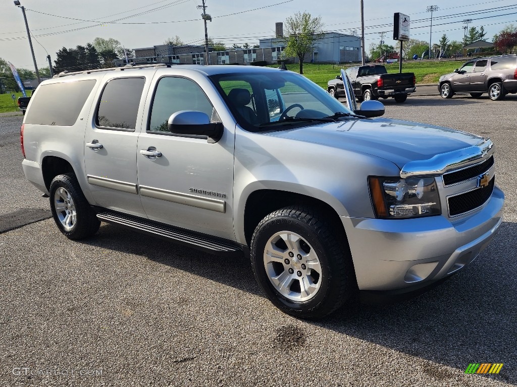 2012 Suburban LT 4x4 - Silver Ice Metallic / Ebony photo #31
