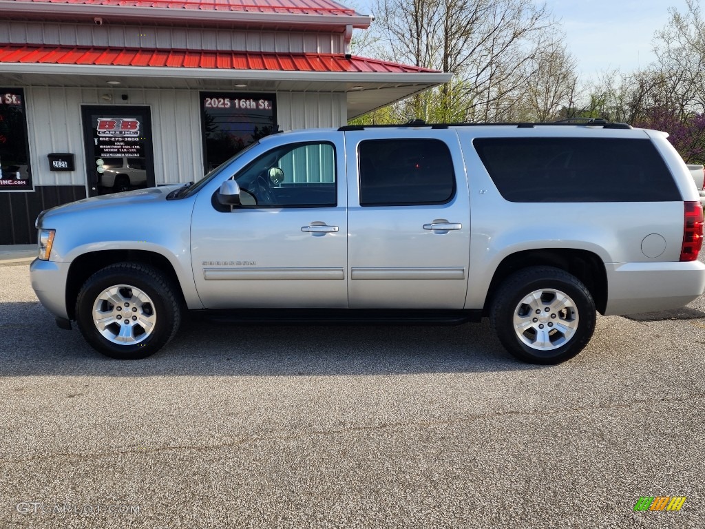 2012 Suburban LT 4x4 - Silver Ice Metallic / Ebony photo #32