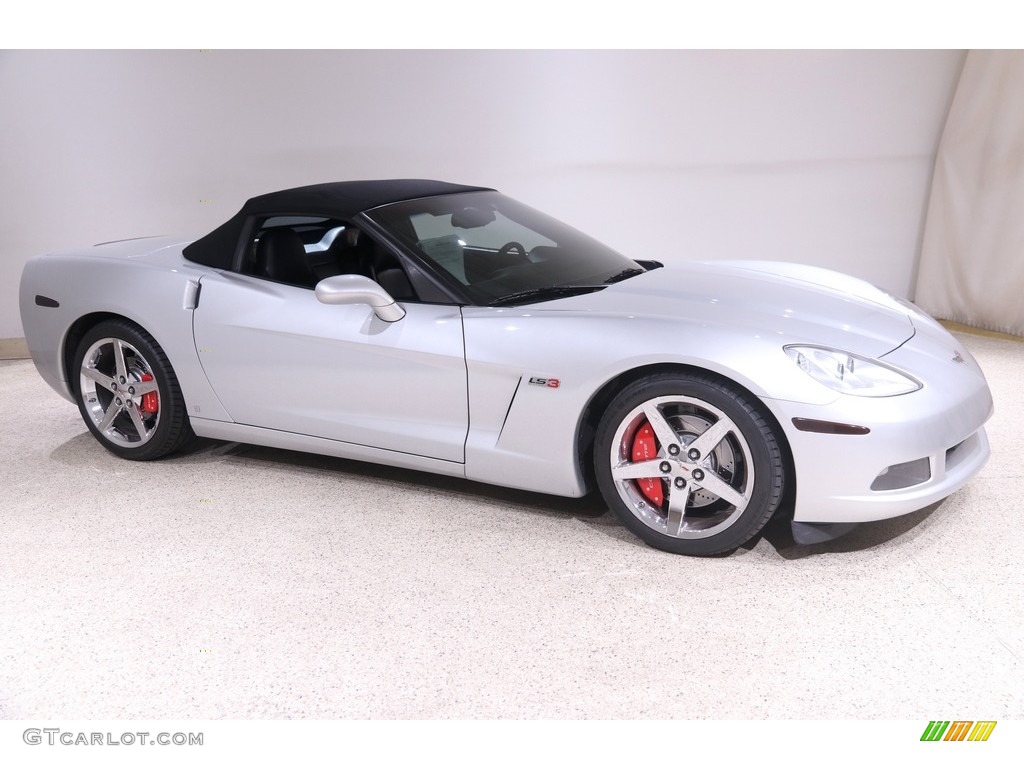 Blade Silver Metallic 2009 Chevrolet Corvette Convertible Exterior Photo #145979835
