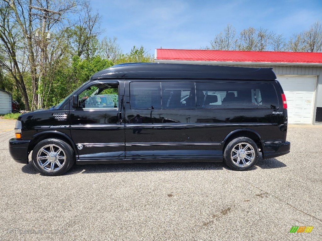 2014 Express 2500 Passenger Conversion - Black / Medium Pewter photo #1