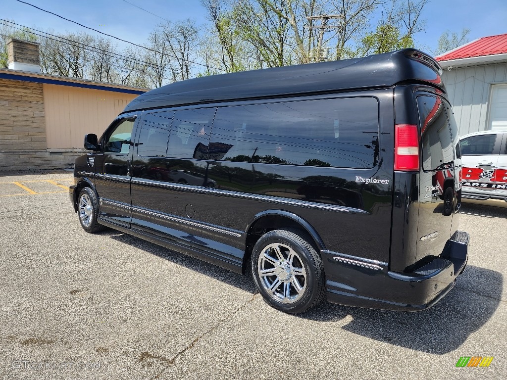 2014 Express 2500 Passenger Conversion - Black / Medium Pewter photo #2