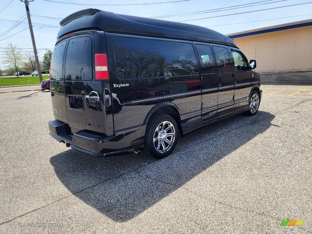 2014 Express 2500 Passenger Conversion - Black / Medium Pewter photo #4