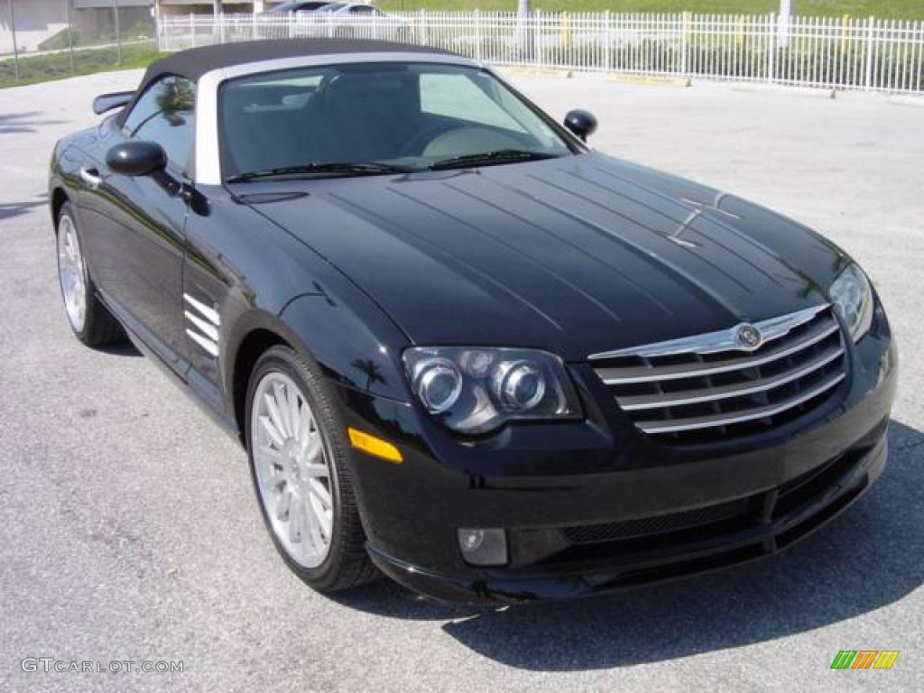 2005 Crossfire SRT-6 Roadster - Black / Dark Slate Grey photo #29