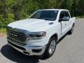 2023 Bright White Ram 1500 Long Horn Crew Cab 4x4  photo #2