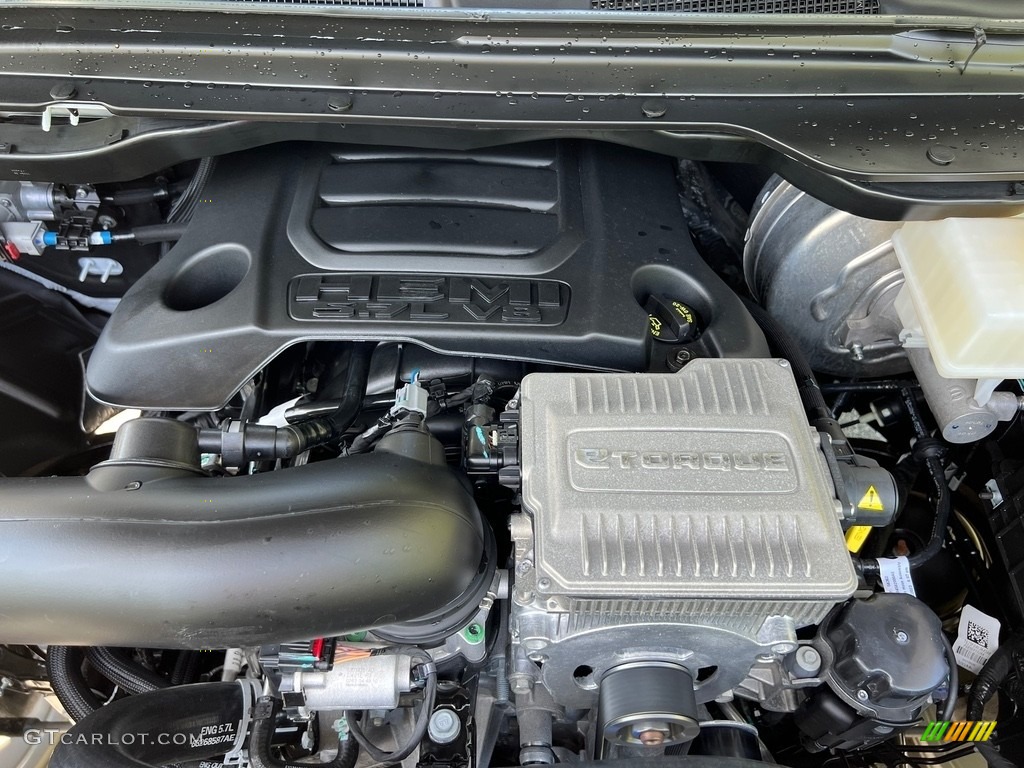 2023 Ram 1500 Long Horn Crew Cab 4x4 5.7 Liter HEMI OHV 16-Valve VVT MDS V8 Engine Photo #145980471
